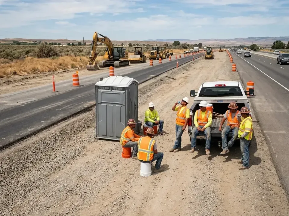 highway-road-construction-crew-007 — frequently asked questions, Porta Potty and Restroom Rentals in Punta Gorda, FL